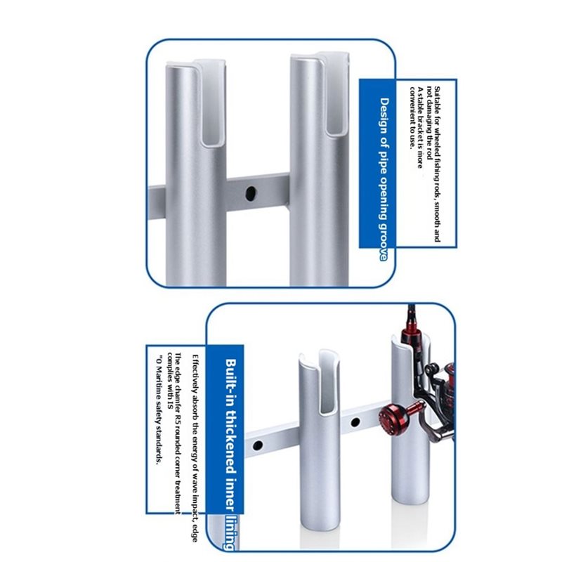 Fishing Kayak Cart - CGDS-Fishing Rod Holder Wall-Mounted Fishing Rod
