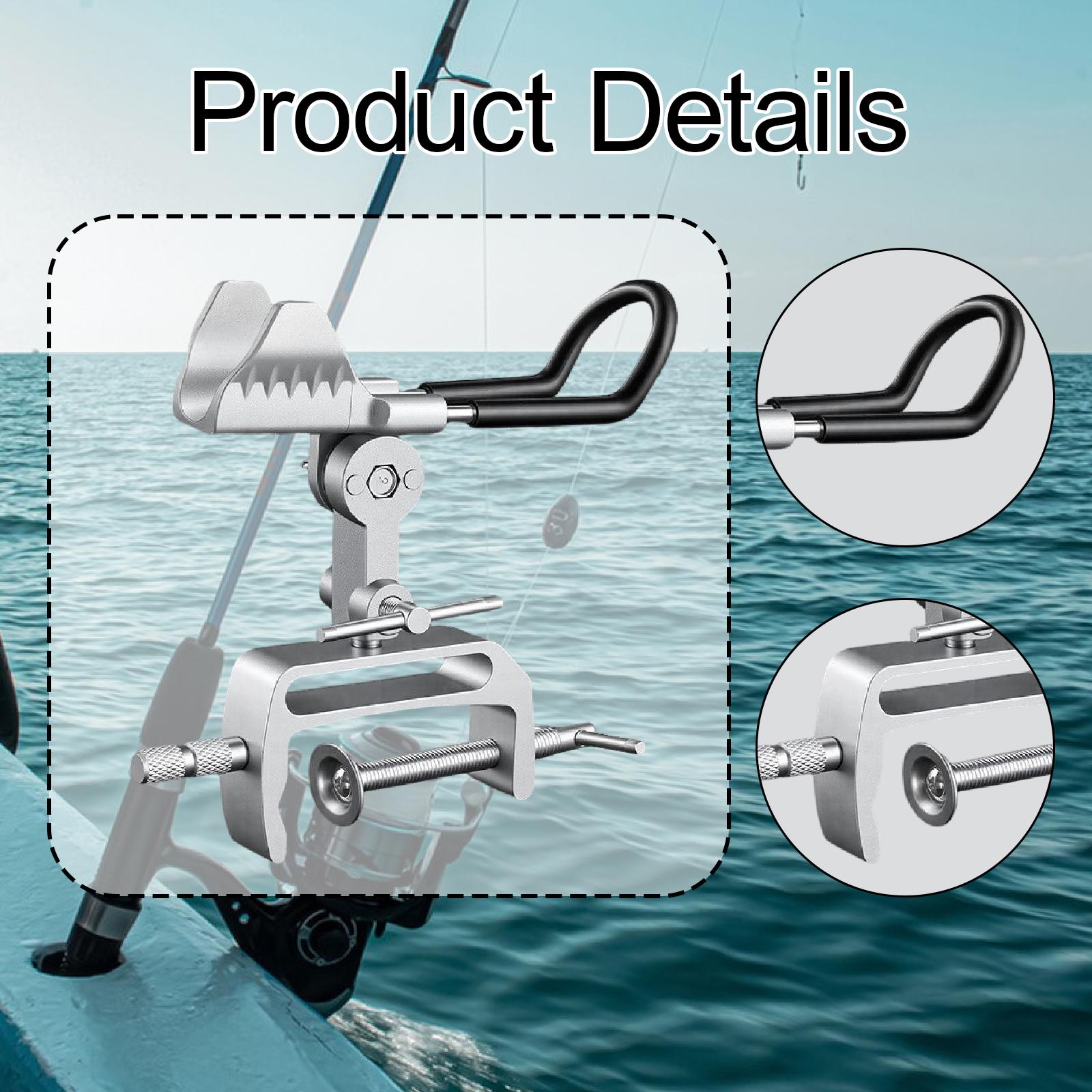 Boat Fishing Rod Holder Clamp  - đánh giá và giá Fishing Kayak Rod Holder
