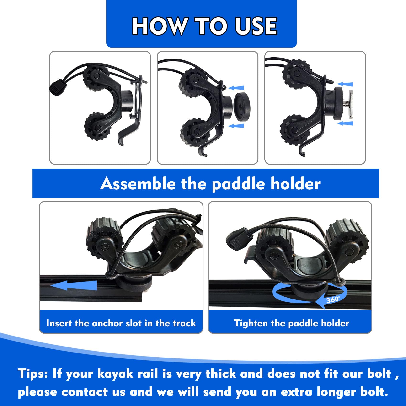 Kayak Rail Paddle Holder Kayak - đánh giá và giá Fishing Kayak Anchor