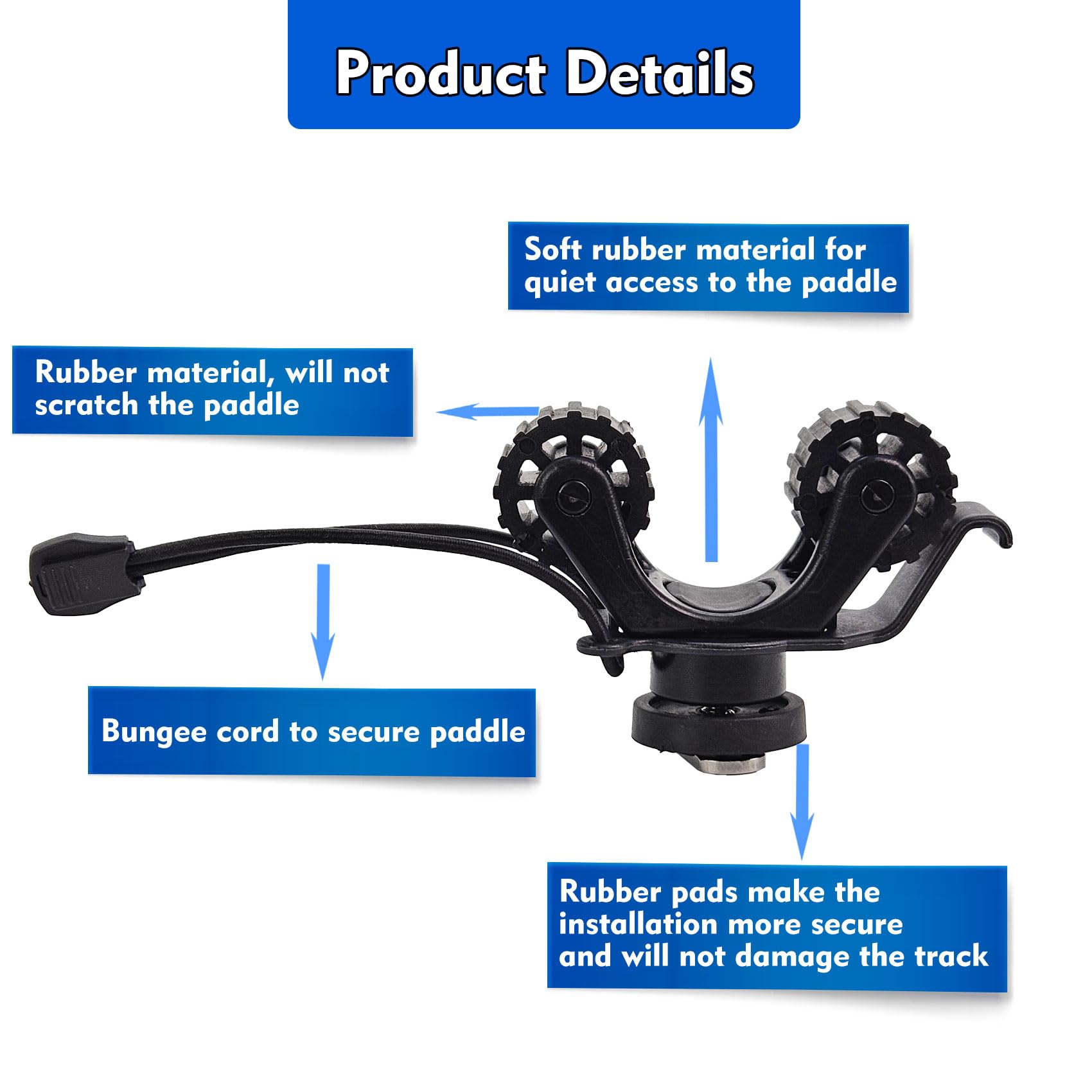 Kayak Rail Paddle Holder Kayak - đánh giá và giá Fishing Kayak Anchor