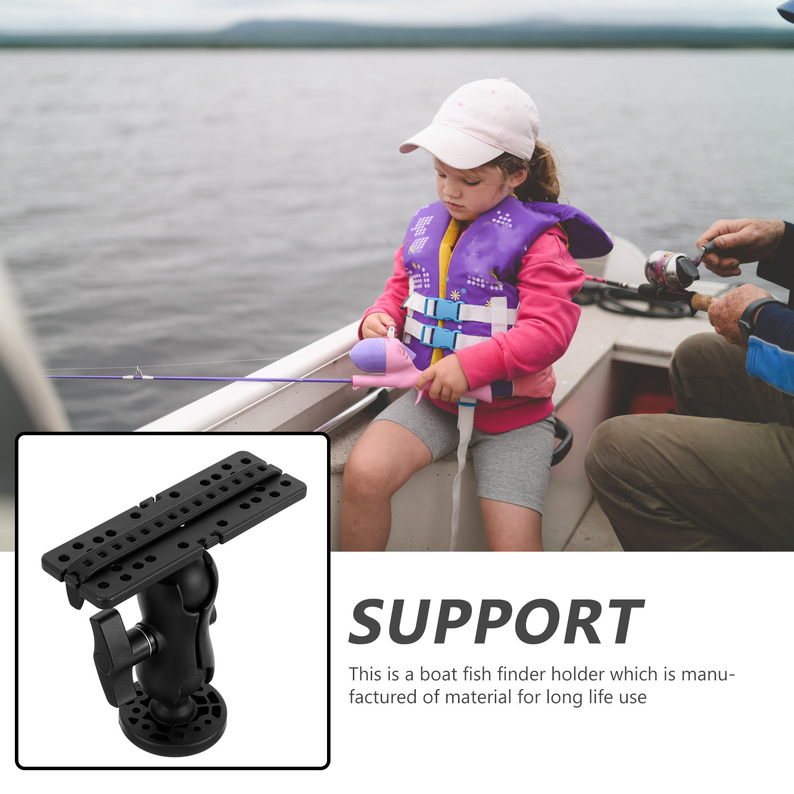 Fish Finder Holder for Boat Ad - đánh giá và giá Fishing Kayak Fish Finder Mount