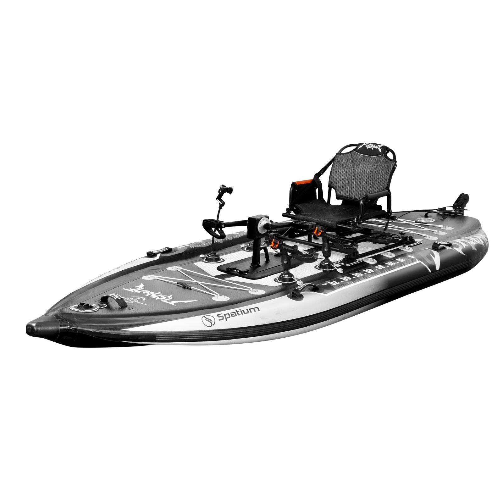 Spatium Pedal Kayak Inflatable - đánh giá và giá Fishing Kayak Sit On Top