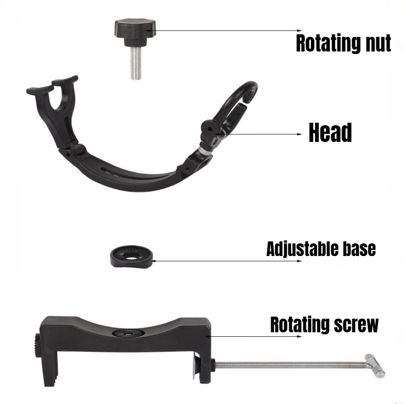 360° Rotating Adjustable Heavy - đánh giá và giá Fishing Kayak Rod Holder